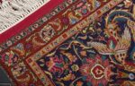 vintage animal motif tabriz persian rug 51087 weave Nazmiyal