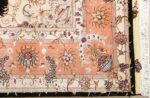 vintage animal motif tabriz persian rug 51102 corner Nazmiyal