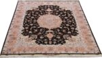 vintage animal motif tabriz persian rug 51102 full Nazmiyal