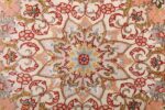 vintage animal motif tabriz persian rug 51102 middle Nazmiyal