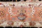 vintage animal motif tabriz persian rug 51102 vase Nazmiyal
