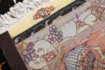 vintage animal motif tabriz persian rug 51102 weave Nazmiyal