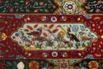 vintage animal motif tabriz persian rug 51107 crain Nazmiyal