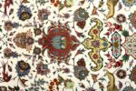 vintage animal motif tabriz persian rug 51107 pattern Nazmiyal