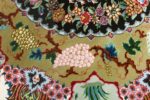vintage animal motif tabriz persian rug 51107 medallion Nazmiyal