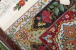 vintage animal motif tabriz persian rug 51107 weave Nazmiyal