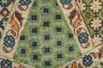 vintage geometric tabriz persian rug 51113 field Nazmiyal