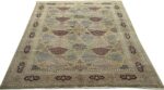 vintage geometric tabriz persian rug 51113 full Nazmiyal