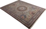 vintage gonbad design tabriz persian rug 51083 side Nazmiyal