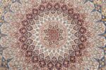 vintage gonbad design tabriz persian rug 51085 medallion Nazmiyal