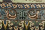 vintage pictorial tabriz persian rug 51105 cup Nazmiyal