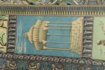vintage pictorial tabriz persian rug 51105 hafez Nazmiyal
