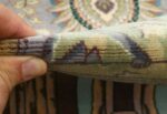 vintage pictorial tabriz persian rug 51105 pile Nazmiyal