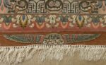 vintage pictorial tabriz persian rug 51105 signature Nazmiyal