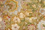 vintage silk and metallic threading souf tabriz persian rug 51112 field Nazmiyal