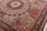 vintage tabriz persian rug 51116 dome Nazmiyal