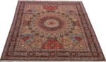vintage tabriz persian rug 51116 full Nazmiyal