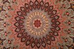 vintage tabriz persian rug 51116 medallion Nazmiyal