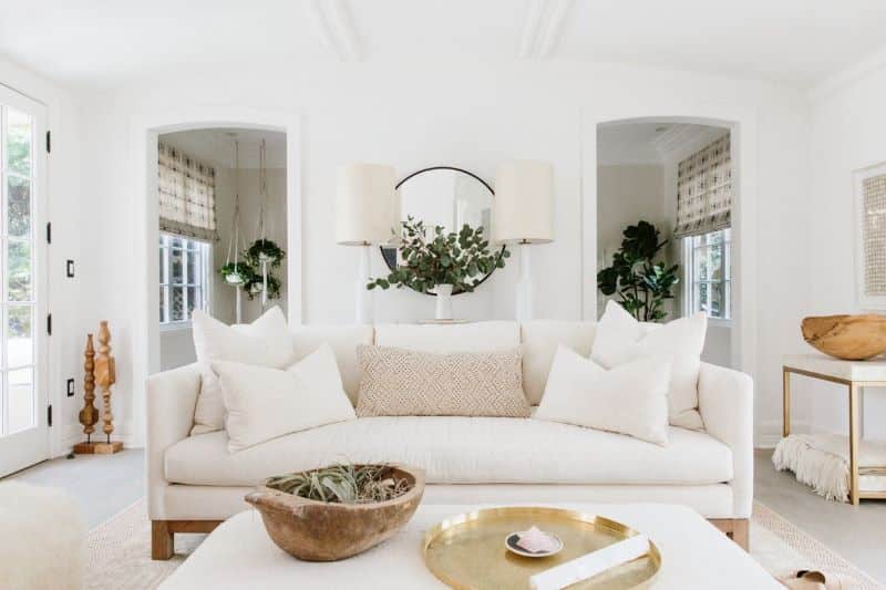 White on Off White Interior Decor Nazmiyal