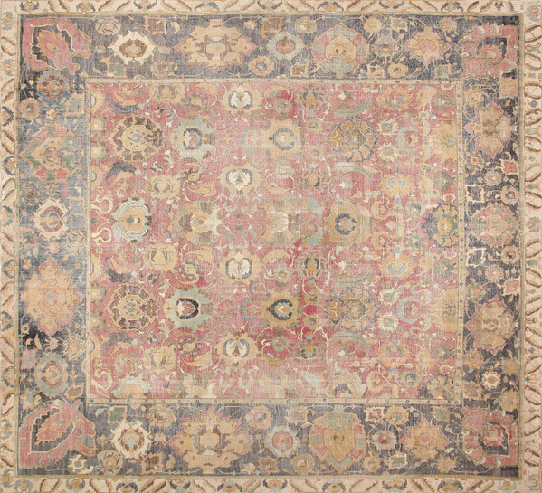 17th Century Persian Isfahan Carpet, Nazmiyal 17th Century Persian Isfahan Carpet, Nazmiyal