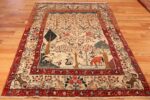 antique animal motif tehran persian rug 49303 fullsize Nazmiyal