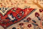 antique animal motif tehran persian rug 49303 pile Nazmiyal