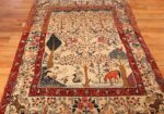 antique animal motif tehran persian rug 49303 whole Nazmiyal