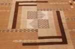 antique french art deco kilim rug 49256 middle Nazmiyal