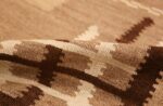 antique french art deco kilim rug 49256 pile Nazmiyal