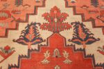 antique ivory background serapi persian rug 49352 top Nazmiyal