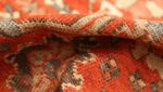 antique red sultanabad persian rug 49337 pile Nazmiyal