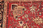 antique red tabriz persian rug 49348 part Nazmiyal