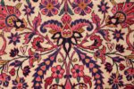 antique silk kashan persian rug 49316 closeup Nazmiyal