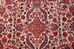 antique silk kashan persian rug 49316 pattern Nazmiyal