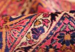 antique silk kashan persian rug 49316 pile Nazmiyal