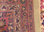 antique silk kashan persian rug 49316 weave Nazmiyal