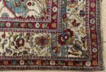 antique silk mohtasham kashan persian rug 51168 corner Nazmiyal