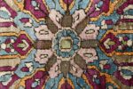 antique silk mohtasham kashan persian rug 51168 middle Nazmiyal