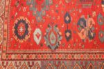 antique tribal soumak caucasian rug 49345 design Nazmiyal