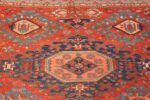 antique tribal soumak caucasian rug 49345 top Nazmiyal
