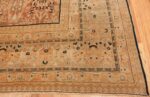 Corner Oversized antique Tabriz Haji Jalili Persian rug 49317 by Nazmiyal