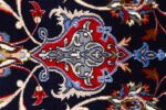 dark navy vintage isfahan persian rug 51141 tiara Nazmiyal