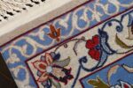 dark navy vintage isfahan persian rug 51141 weave Nazmiyal