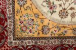 floral vintage isfahan persian rug 51152 design Nazmiyal