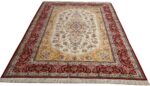 floral vintage isfahan persian rug 51152 full Nazmiyal