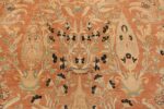 Flower detail Oversized antique Tabriz Haji Jalili Persian rug 49317 by Nazmiyal