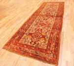 Full Antique Oushak Turkish runner rug 49364 by Nazmiyal