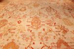ivory antique oushak turkish rug 49323 full Nazmiyal