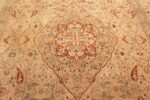 ivory background tabriz haji jalili rug 49347 field Nazmiyal