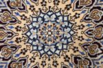 ivory vintage nain persian rug 51144 middle Nazmiyal